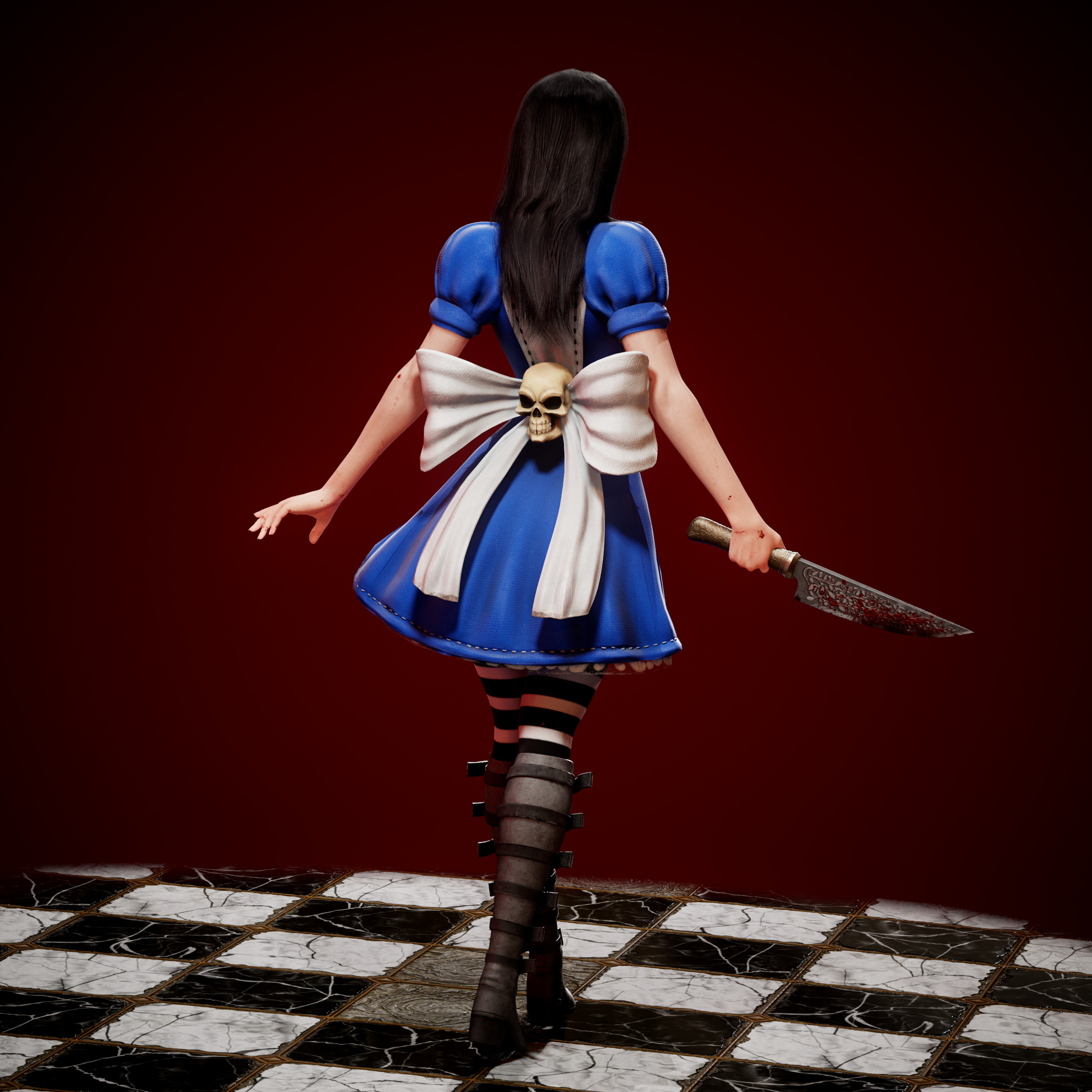 Recreating American McGee's Alice in ZBrush