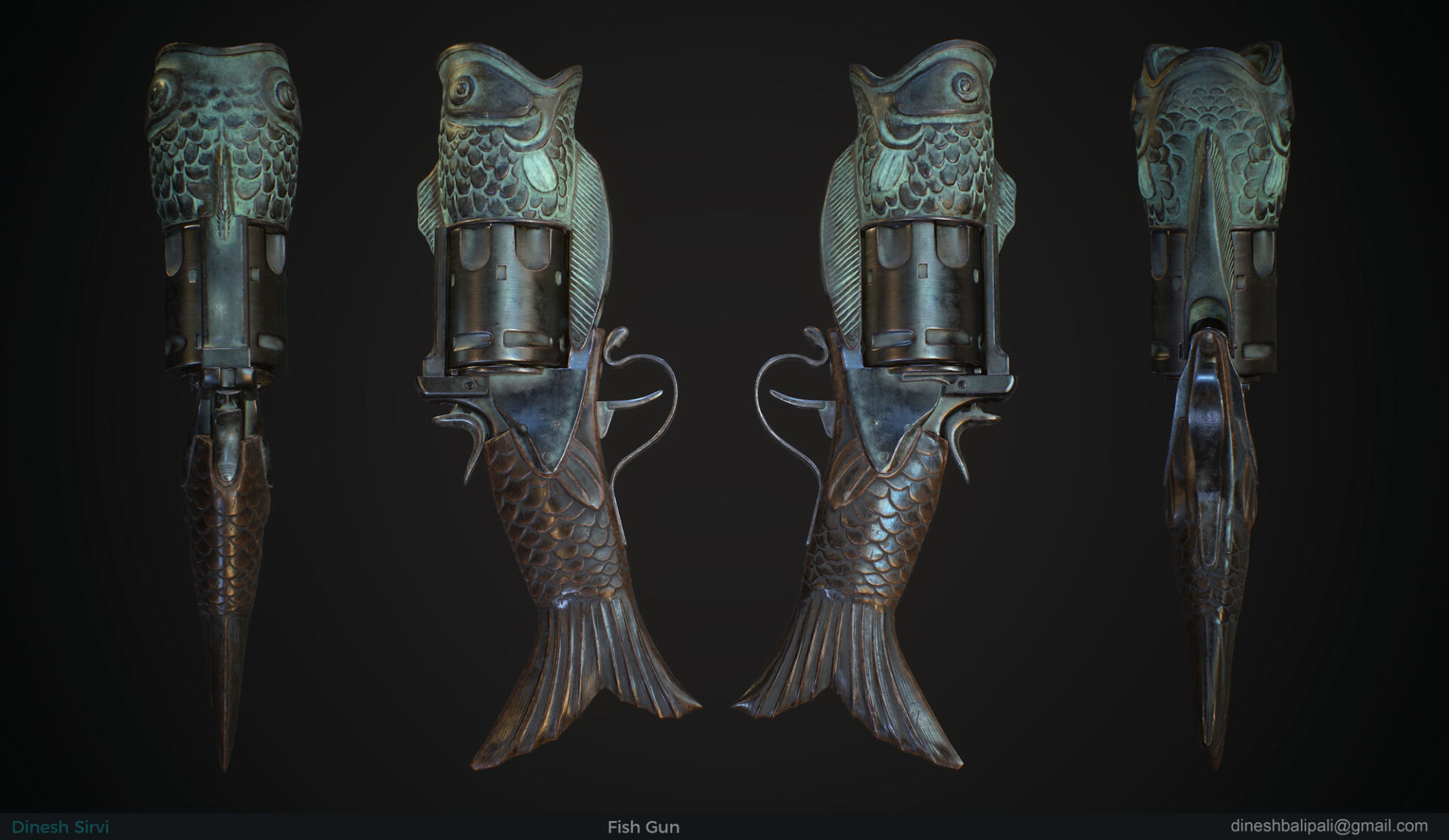 ArtStation - Fish Gun