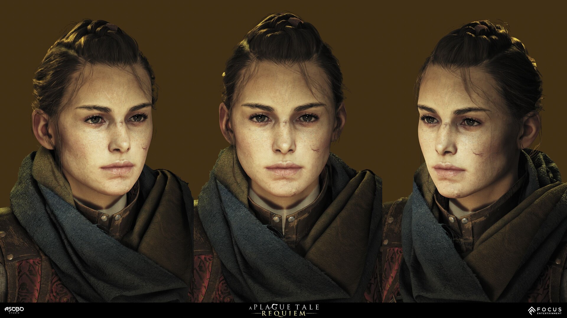 The creators of A Plague Tale Requiem show the main characters of