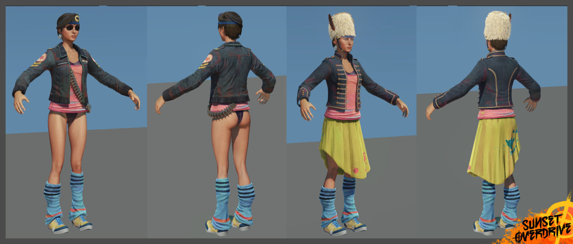 Erin Zaneski - Sunset Overdrive - Player Clothing Customization 2