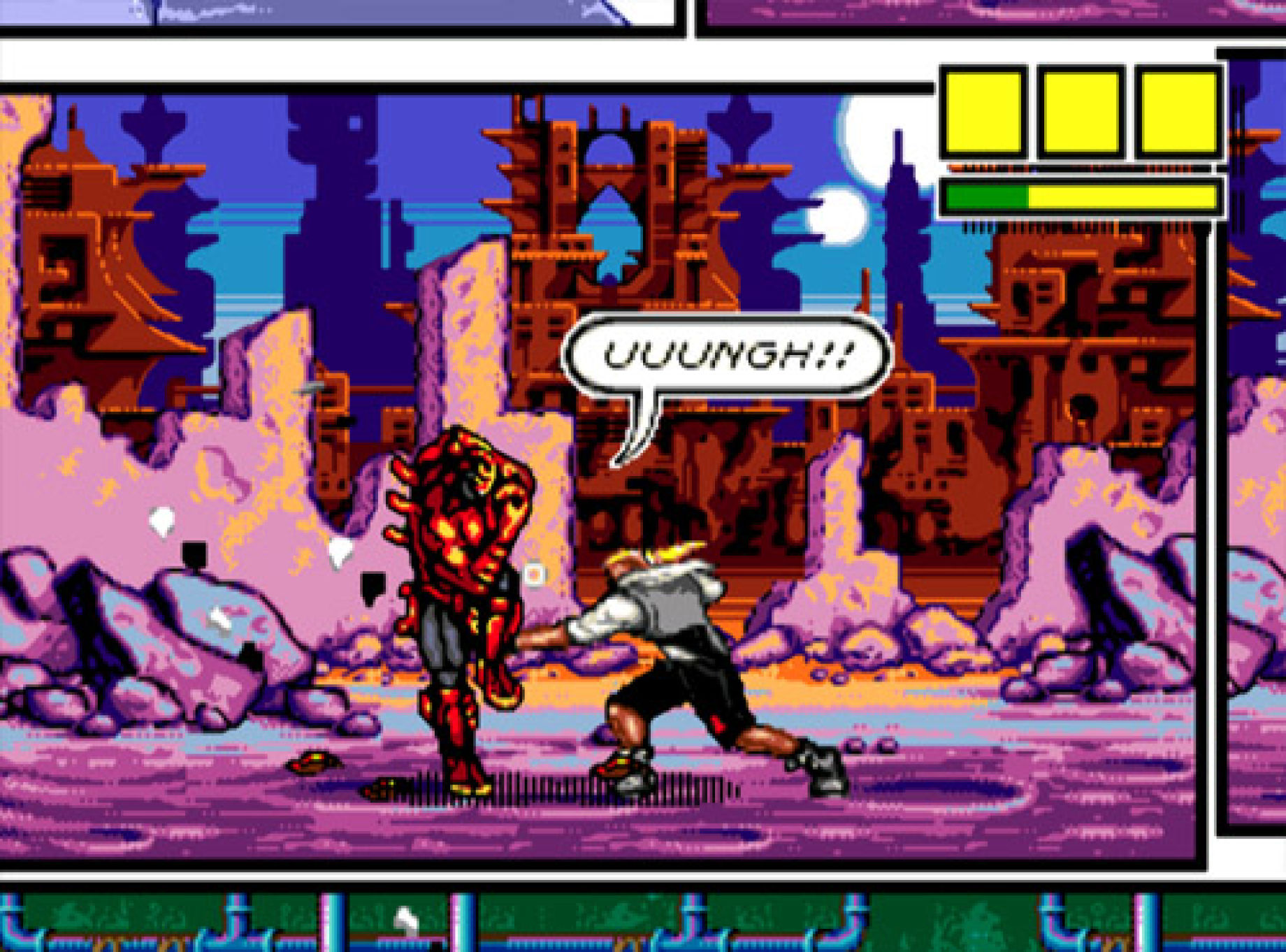 Recreating Comix Zone in 3D with Megascans Assets