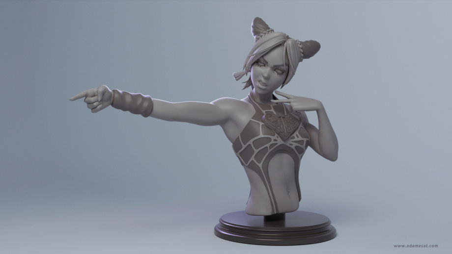 Evelynn Fan Art (League of Legends) - Polycount Forum