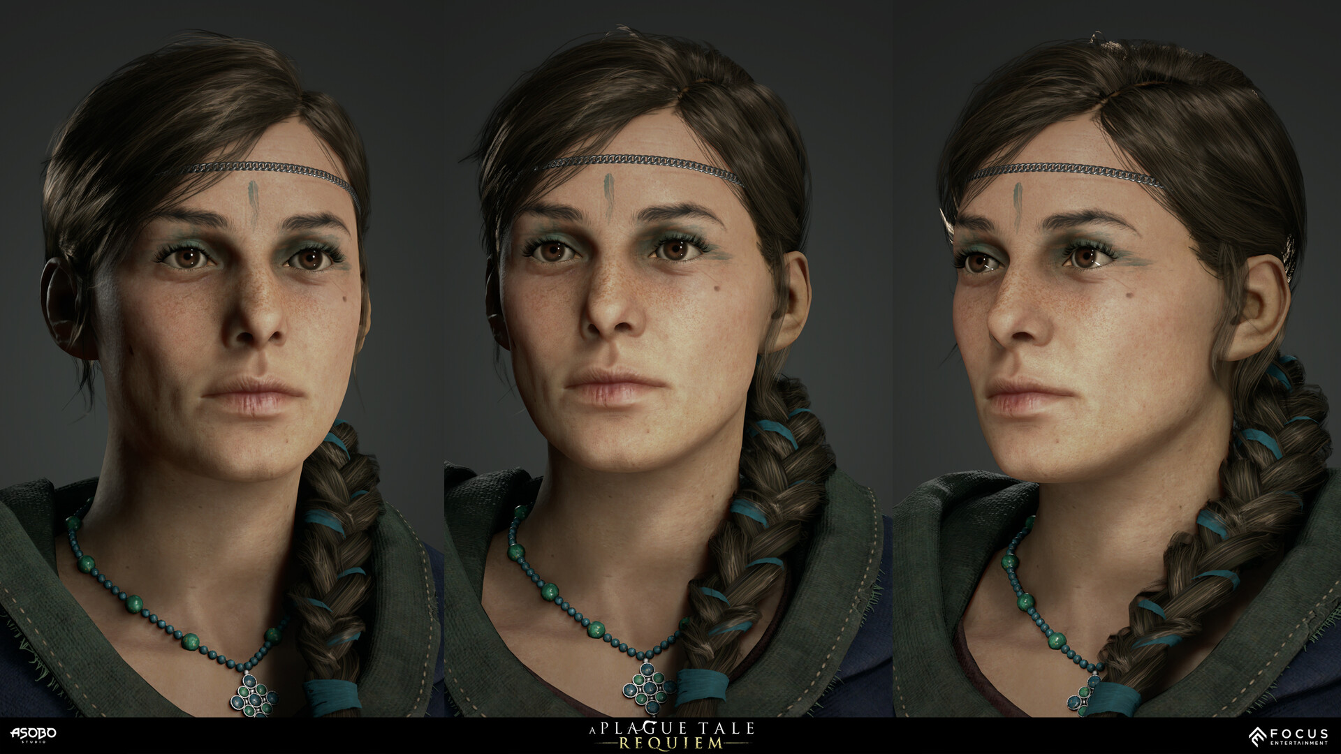 The creators of A Plague Tale Requiem show the main characters of