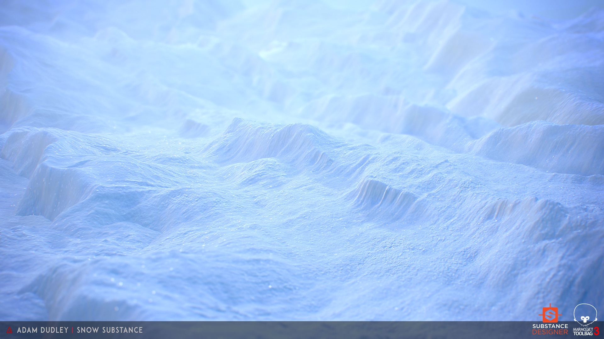 substance designer snow