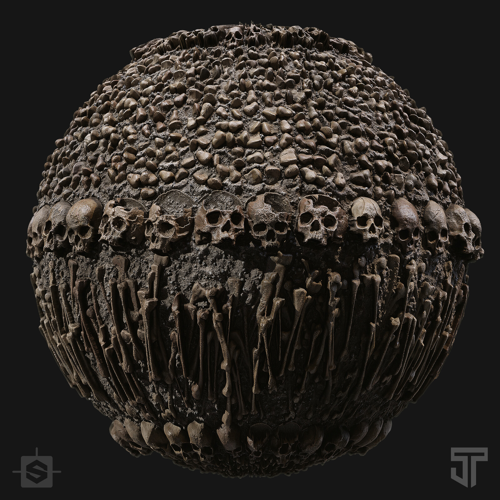 bone texture substance painter