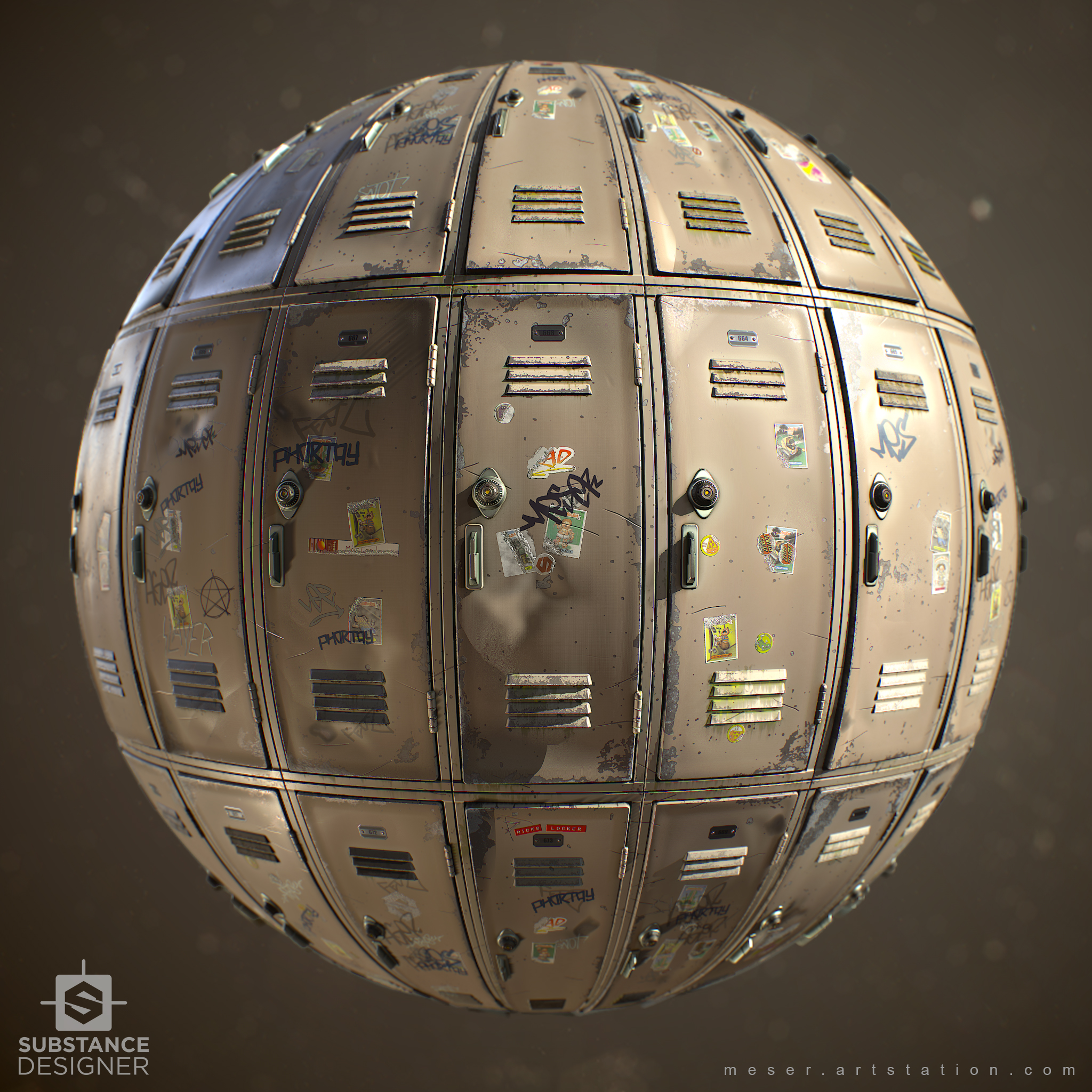 procedural textures substance painter