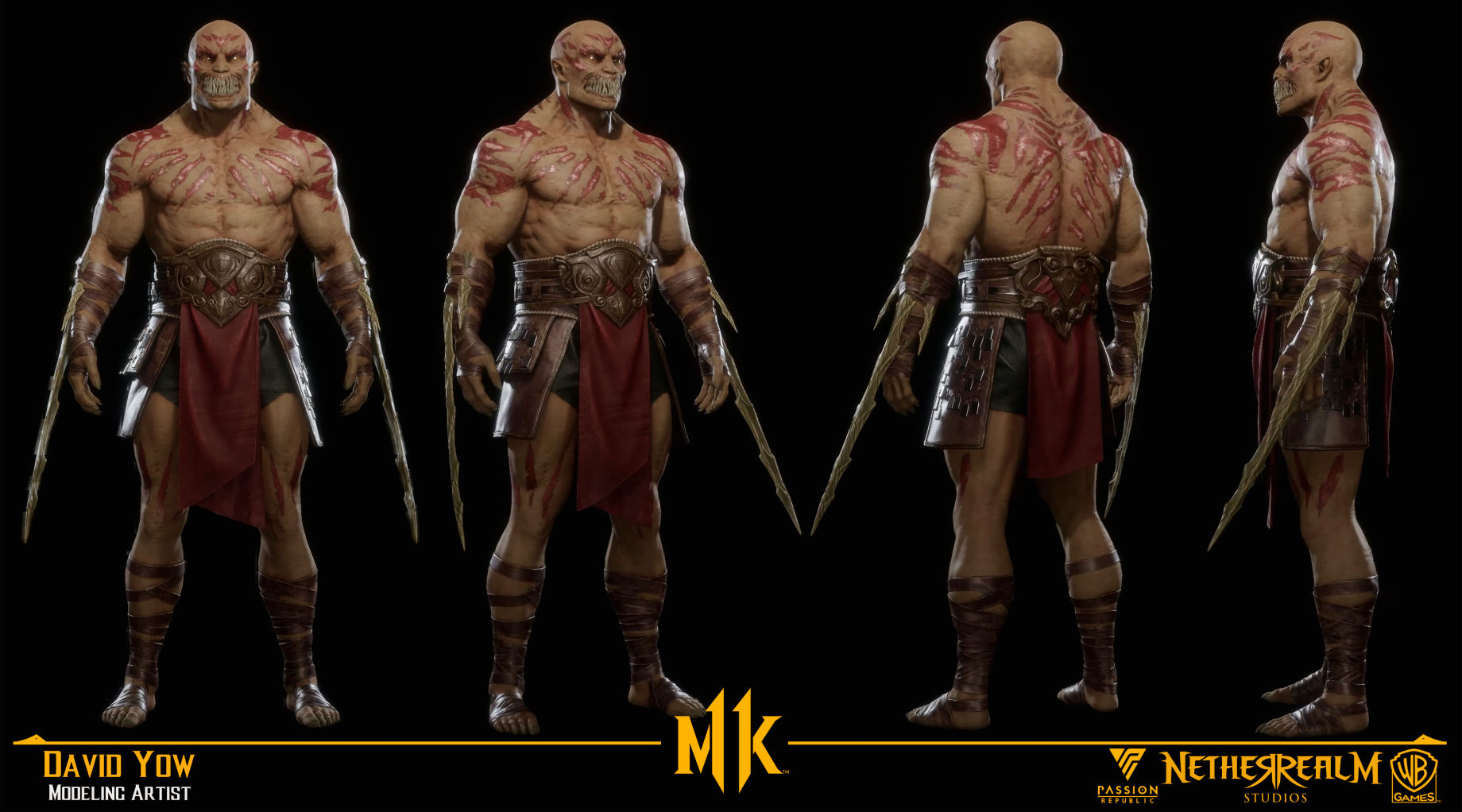 Passion Republic - Mortal Kombat X Character Concept Art