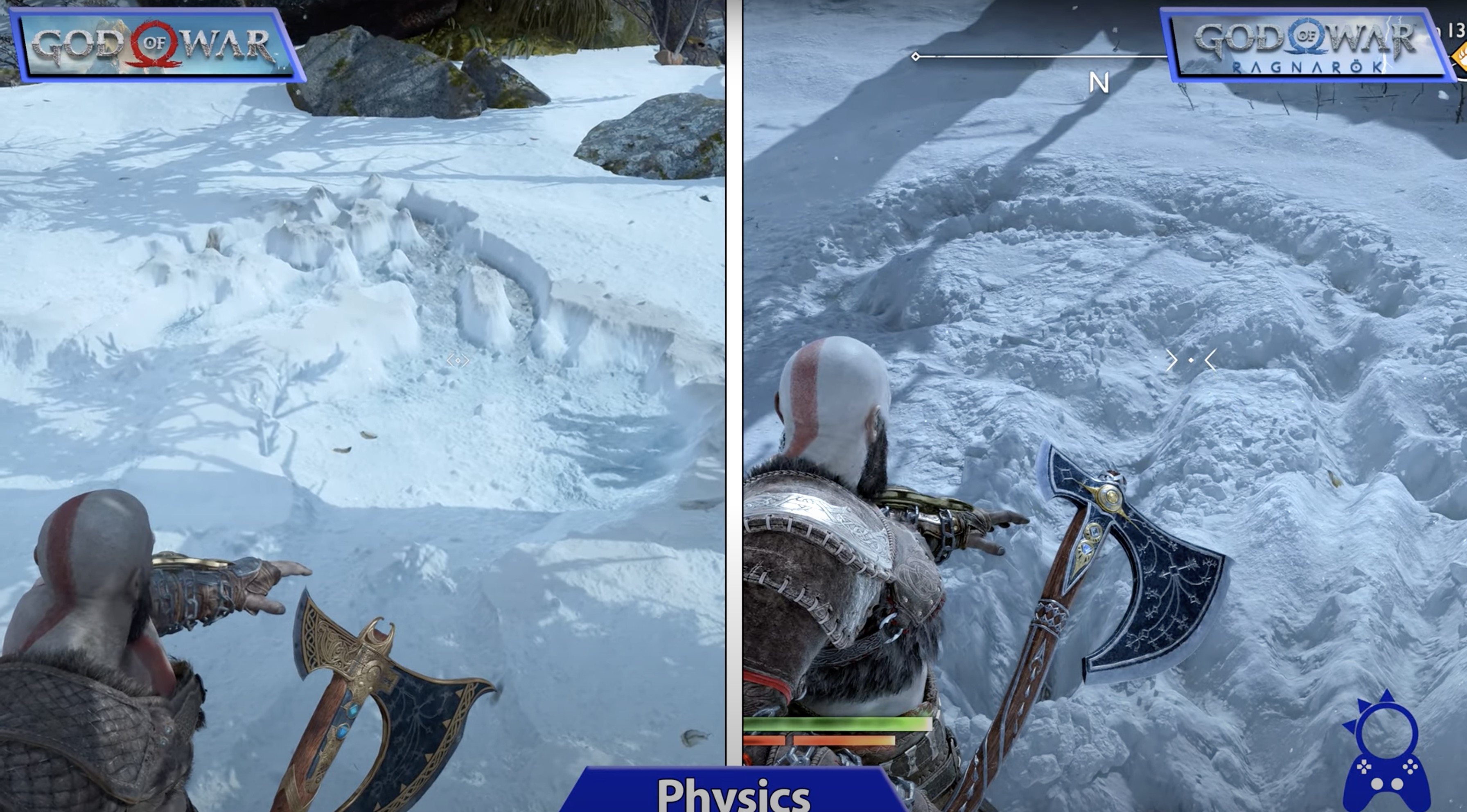 God of War PC vs PS5 Early Graphics Comparison 