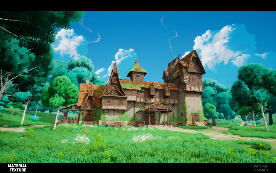 substance painter ghibli