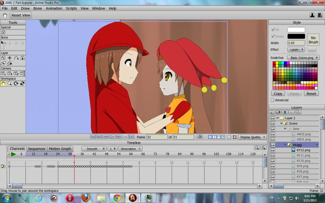how to animate in anime studio debut 10