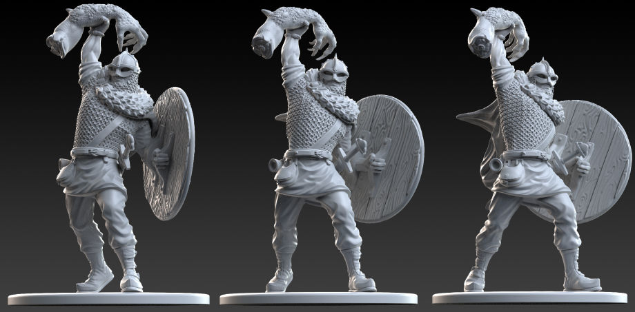 Sculpting a Beowulf Miniature in ZBrush