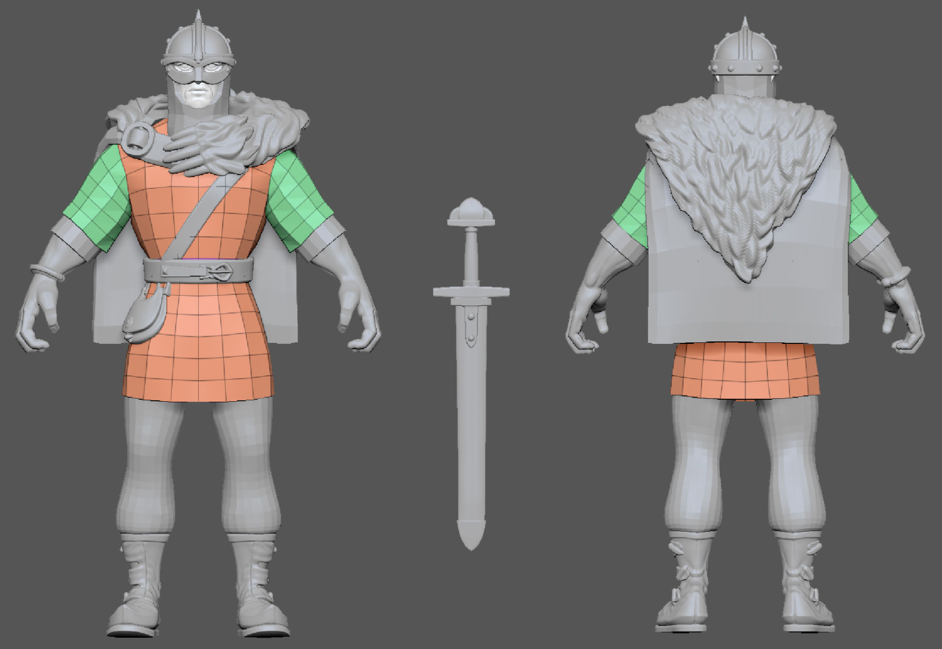 Sculpting a Beowulf Miniature in ZBrush