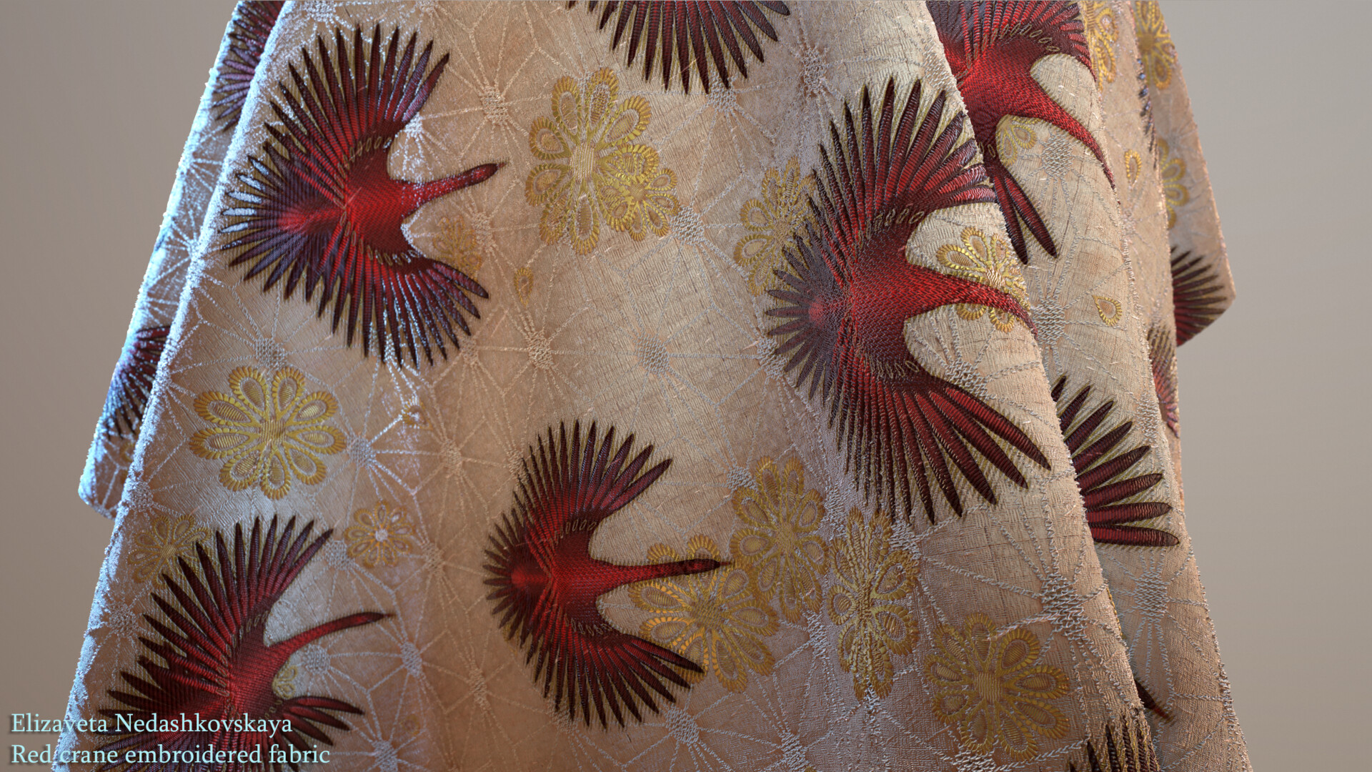 Creating Imaginative Embroidered Fabrics with Substance Designer