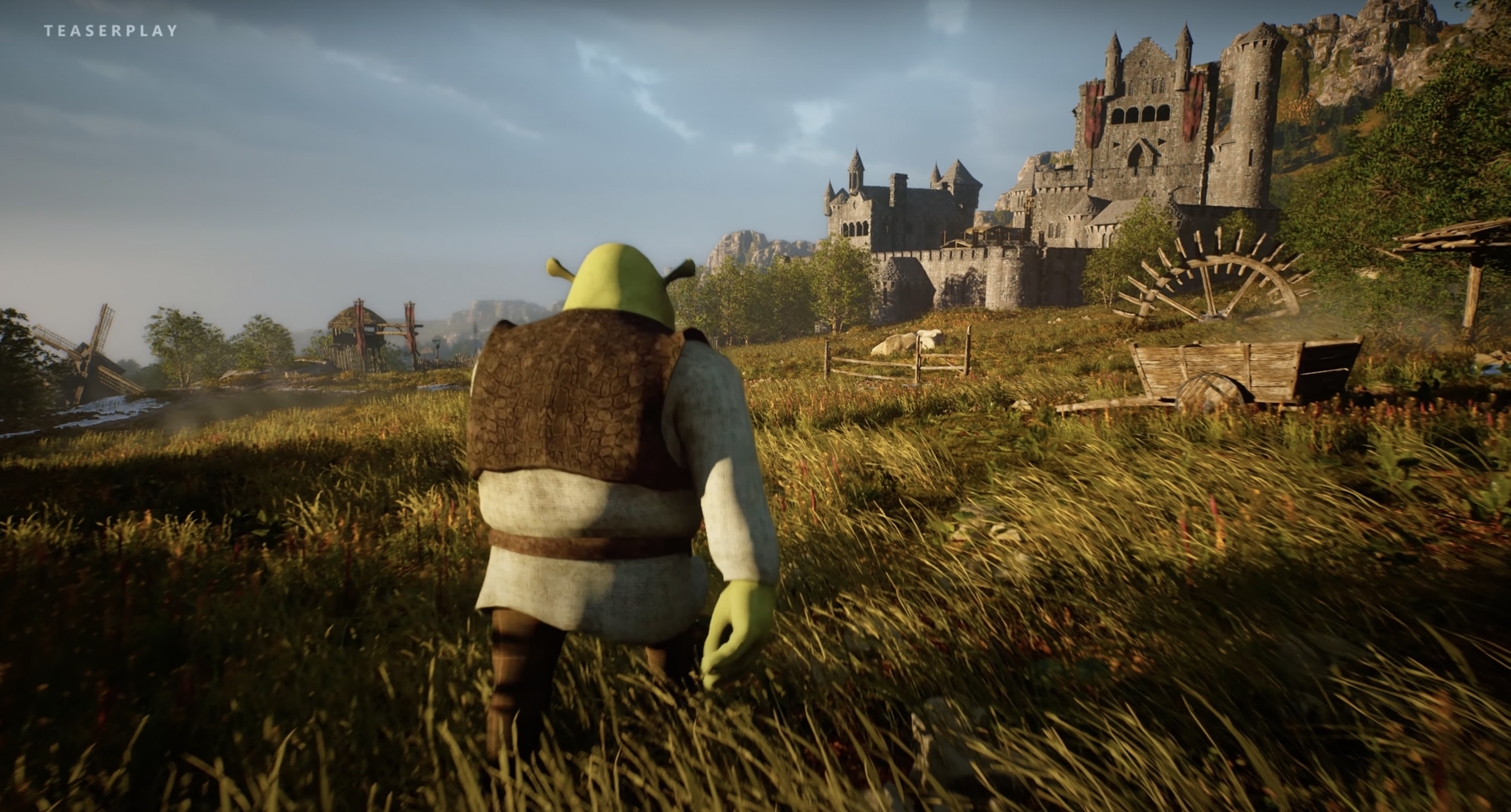 Fans Imagine a AAA Open-World Shrek Game in Unreal Engine 5