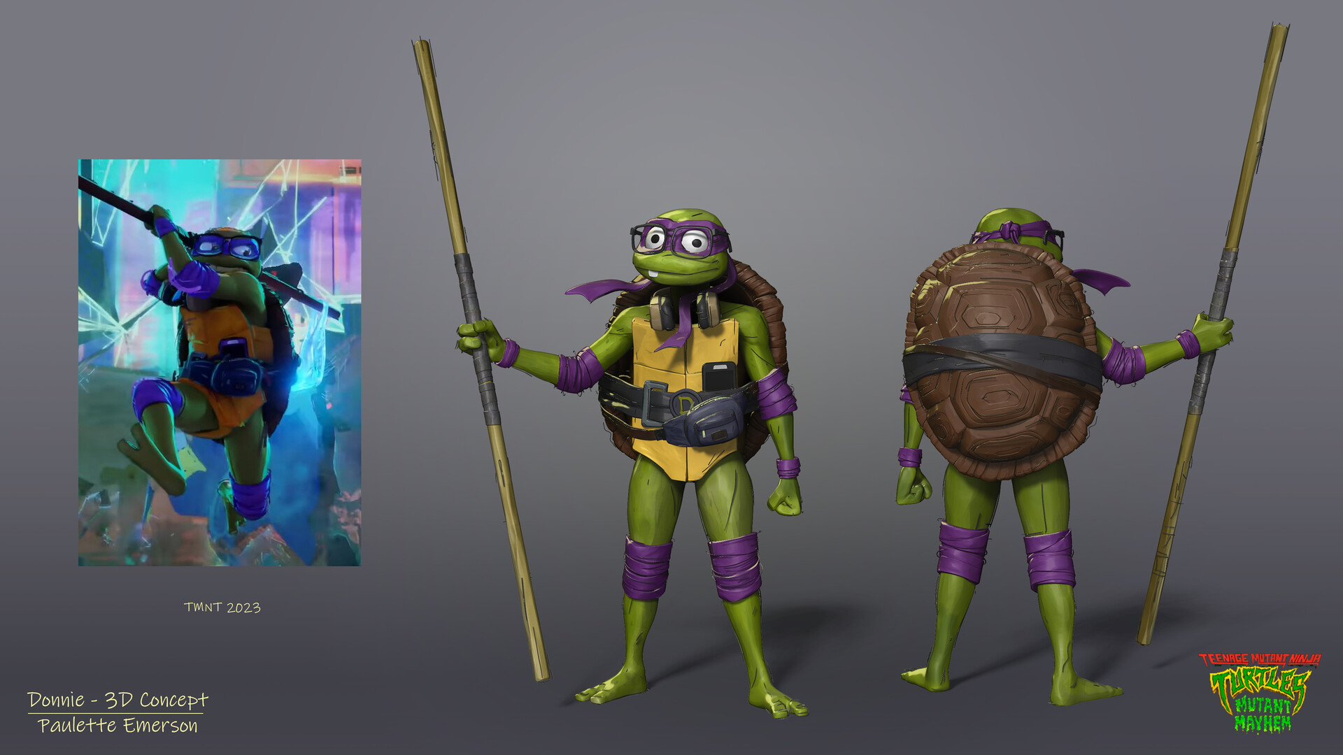 TMNT Mutant Mayhem Game Announced Alongside Concept Art