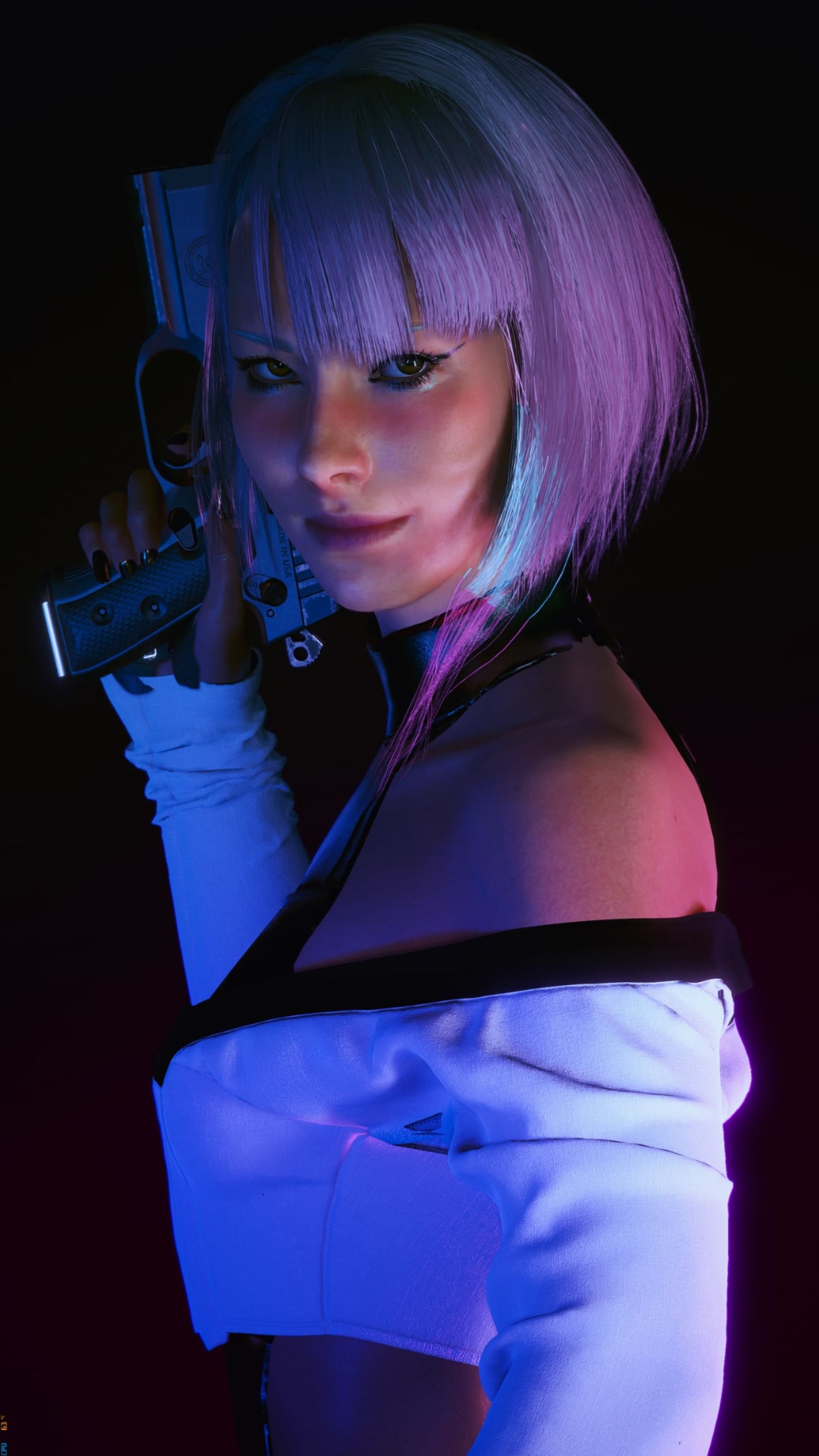 Lucy from Cyberpunk: Edgerunners Recreated in Cyberpunk 2077