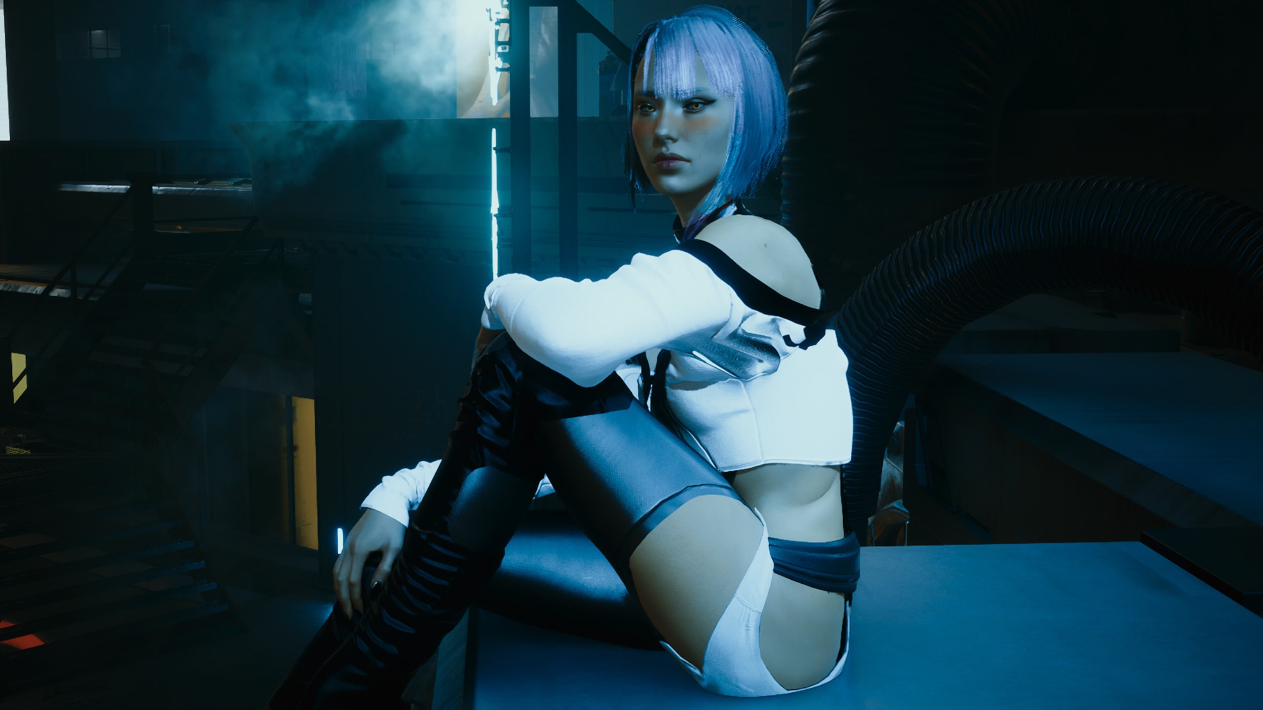 Lucy from Cyberpunk: Edgerunners Recreated in Cyberpunk 2077