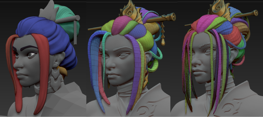SOS - Seriously Struggling with Low-Poly Character Sculpts :( : r