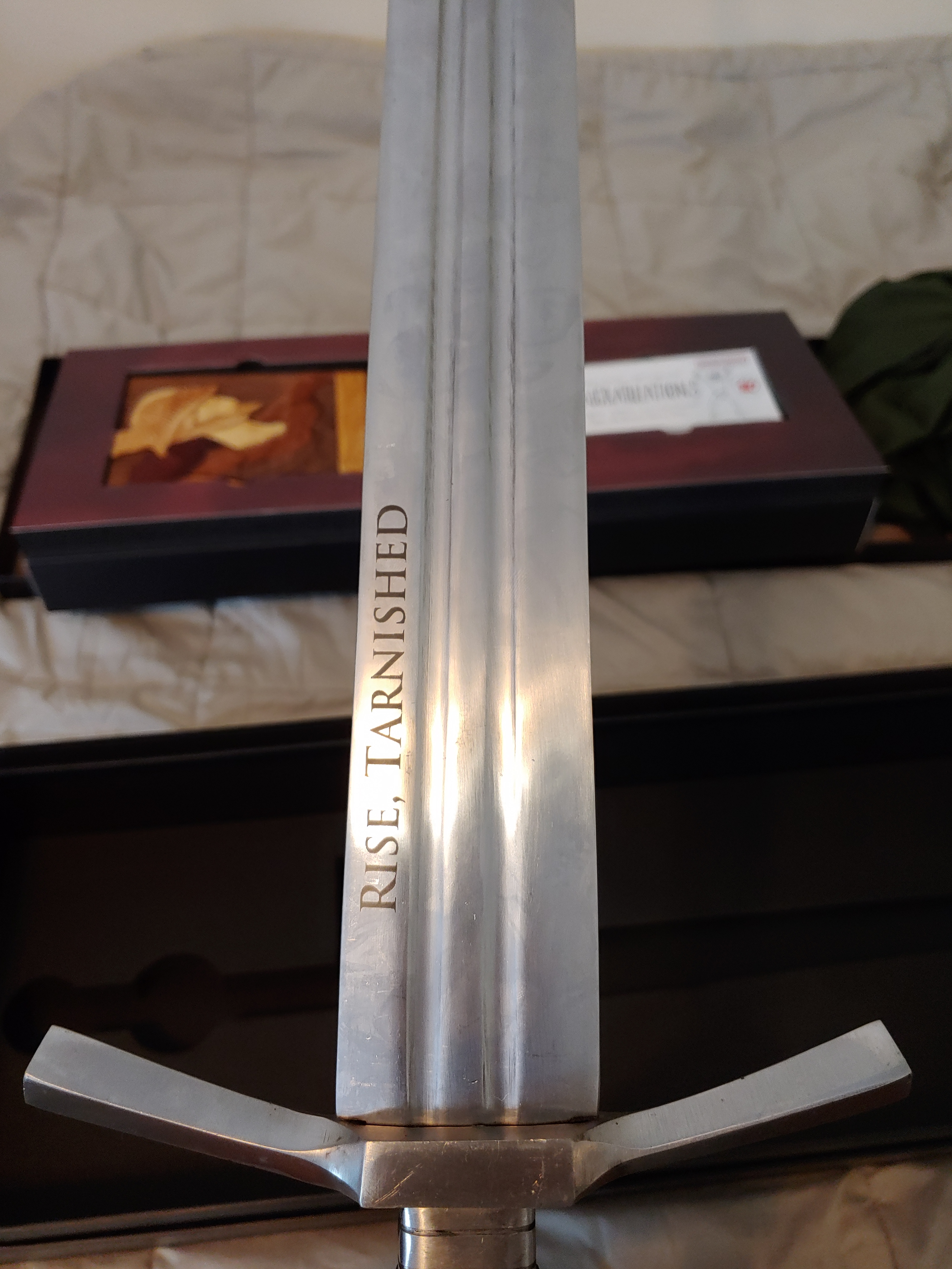 Elden Ring's 'Let Me Solo Her' has been gifted a real sword