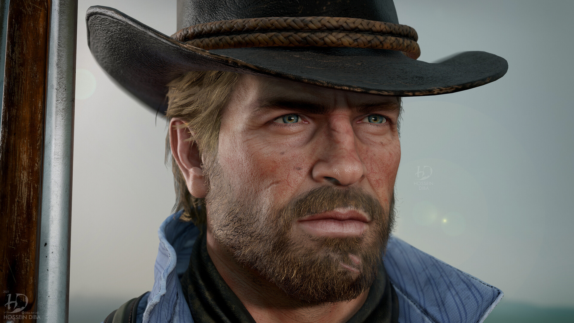 Red Dead Redemption 2 Arthur Morgan Hyper Detailed Focused · Creative  Fabrica