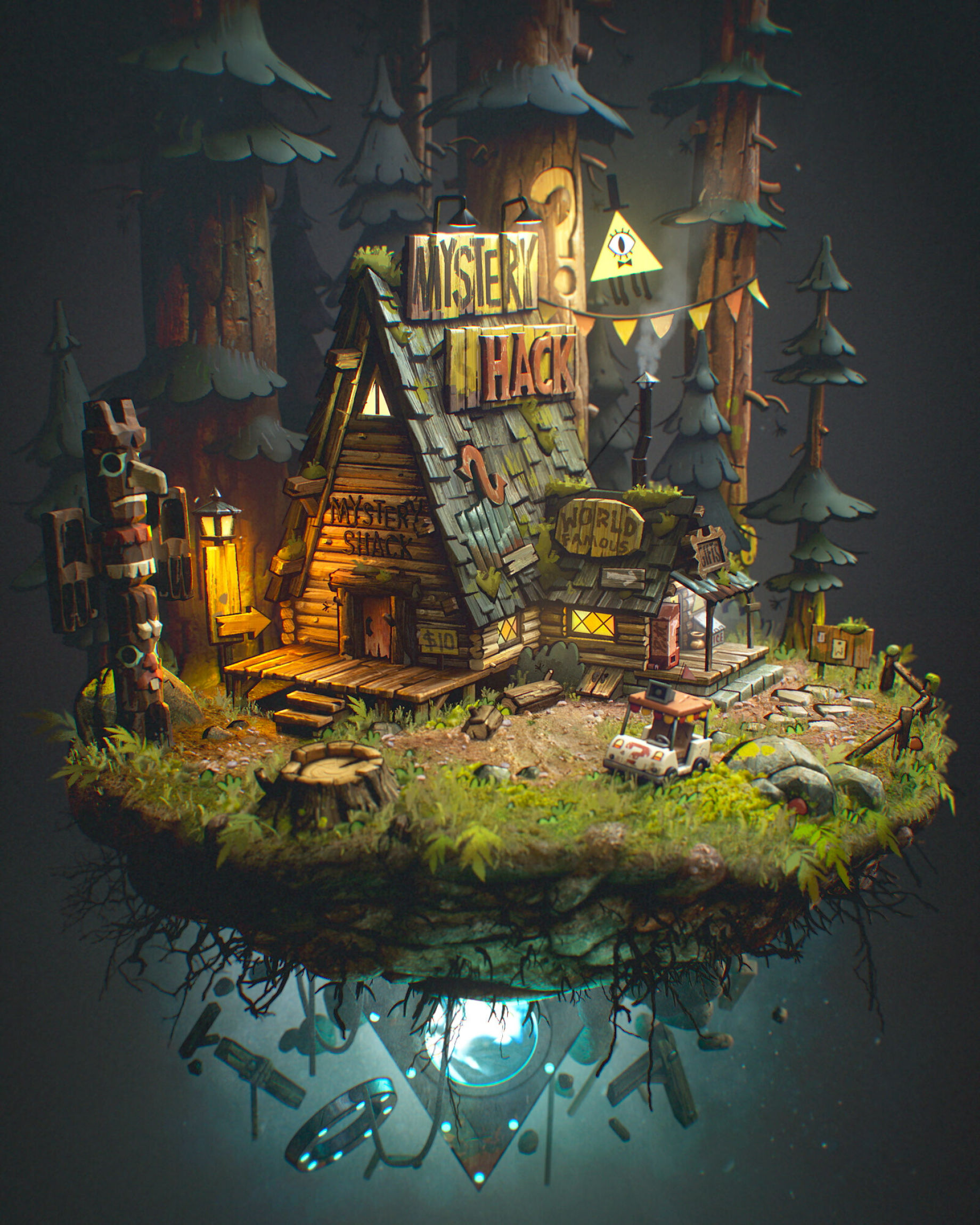 Gravity falls mystery shack