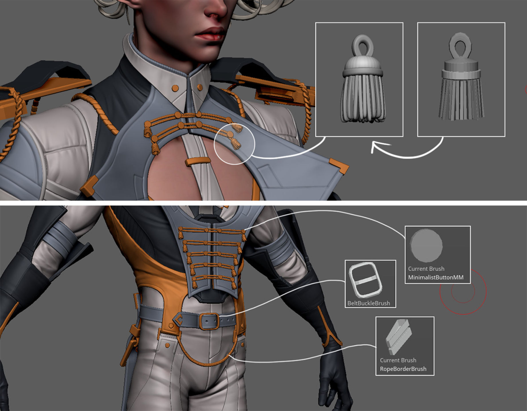 Sculpting Intricate Characters with Maya & ZBrush