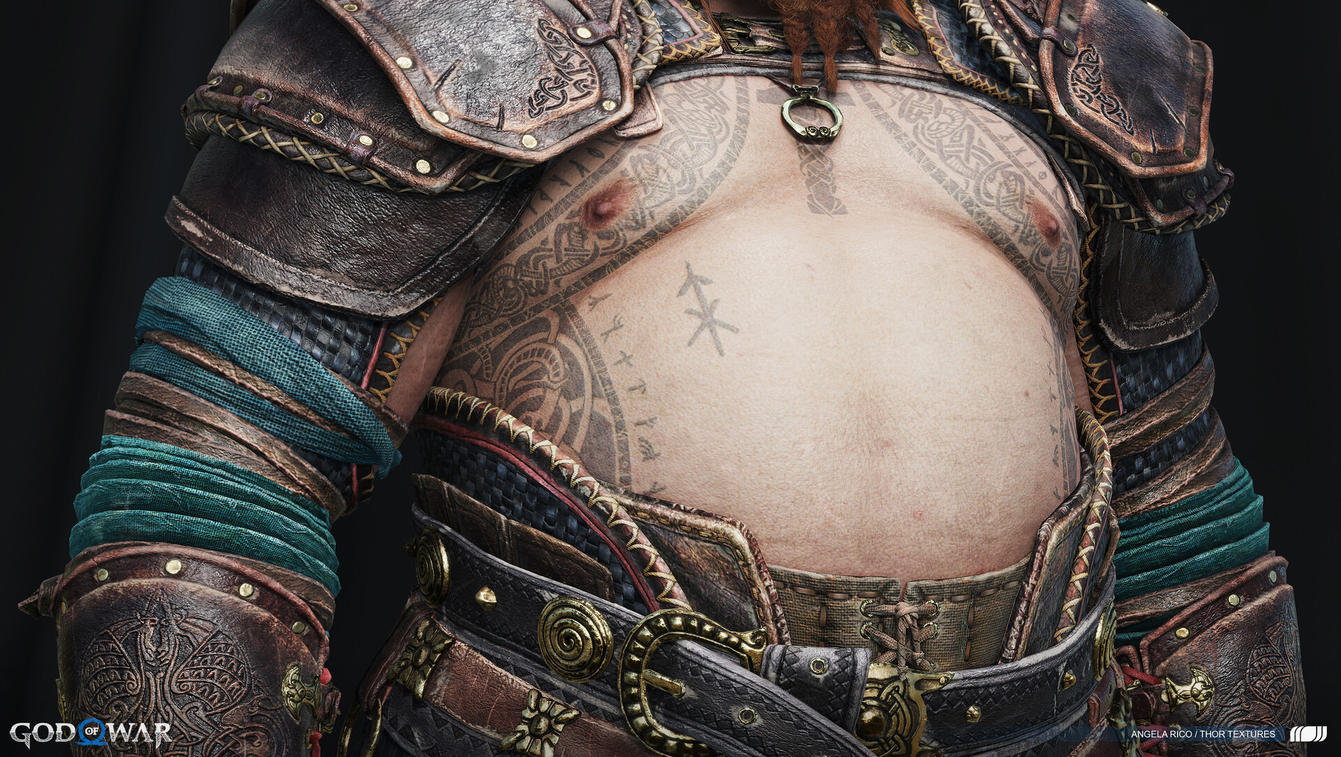 God of War Ragnarok Player Notices Interesting Detail on Tyr's Tattoos