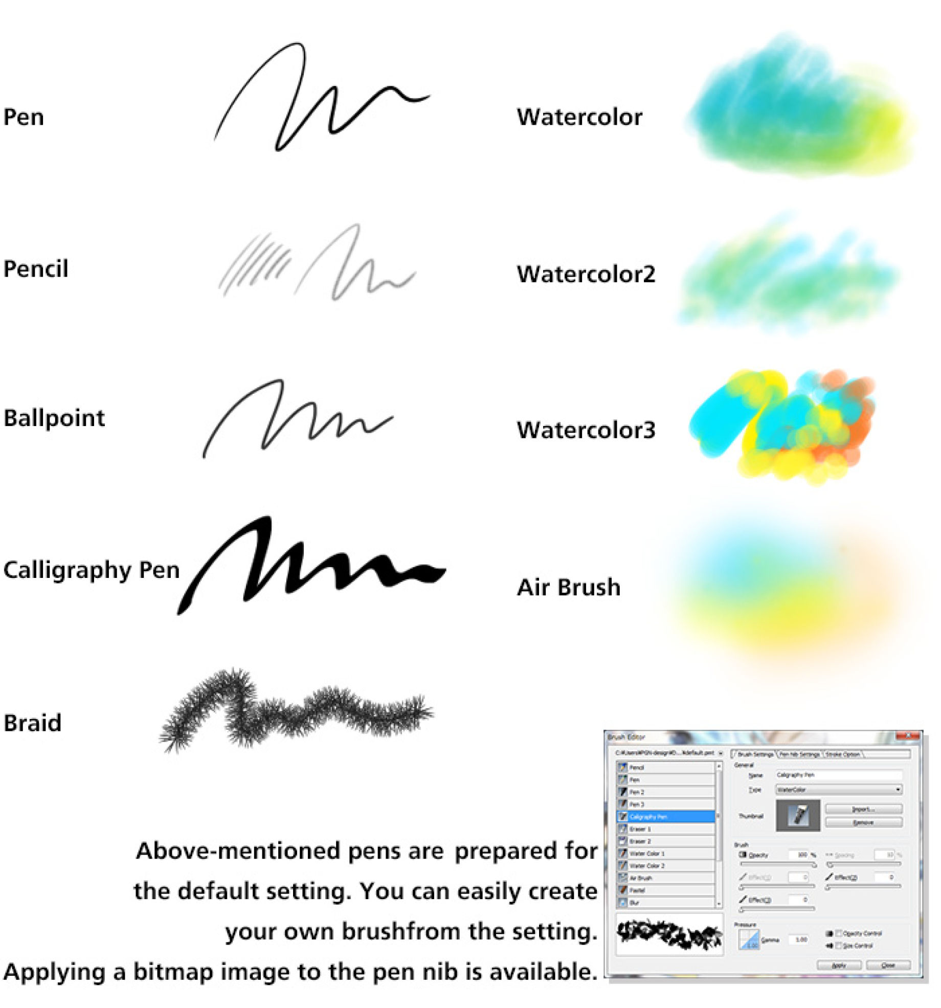 opencanvas 7 custom brushes