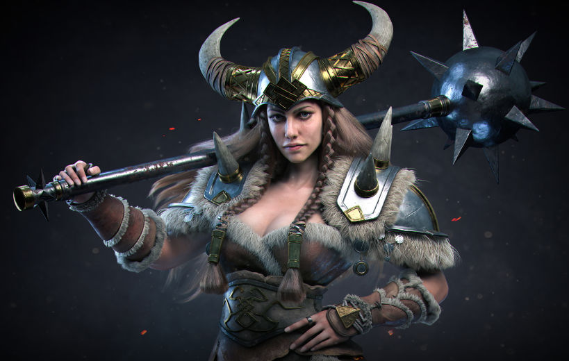 Viking Woman Game - Play online for free