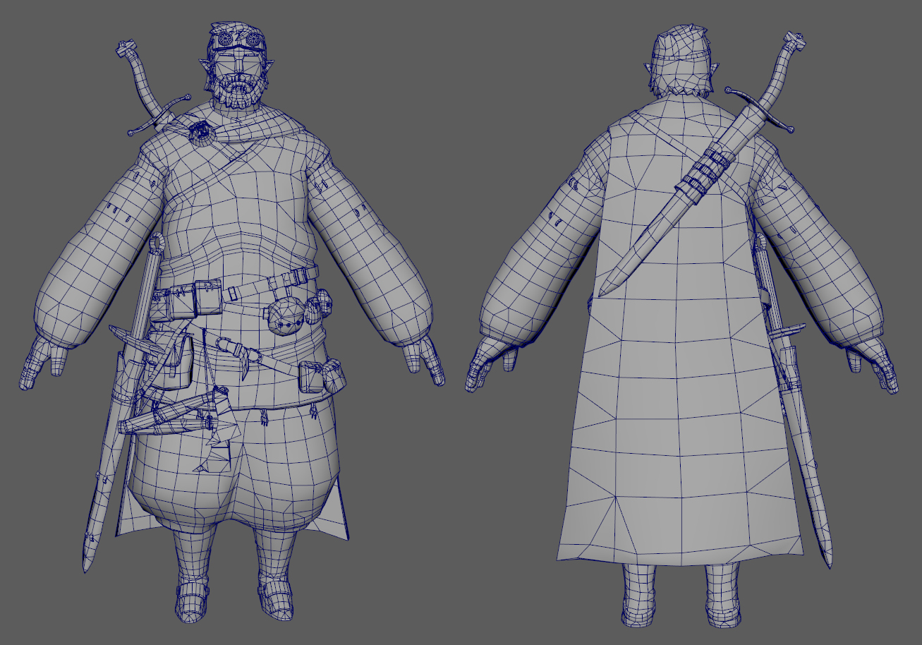 baking in marmoset toolbag 3 with super high poly character