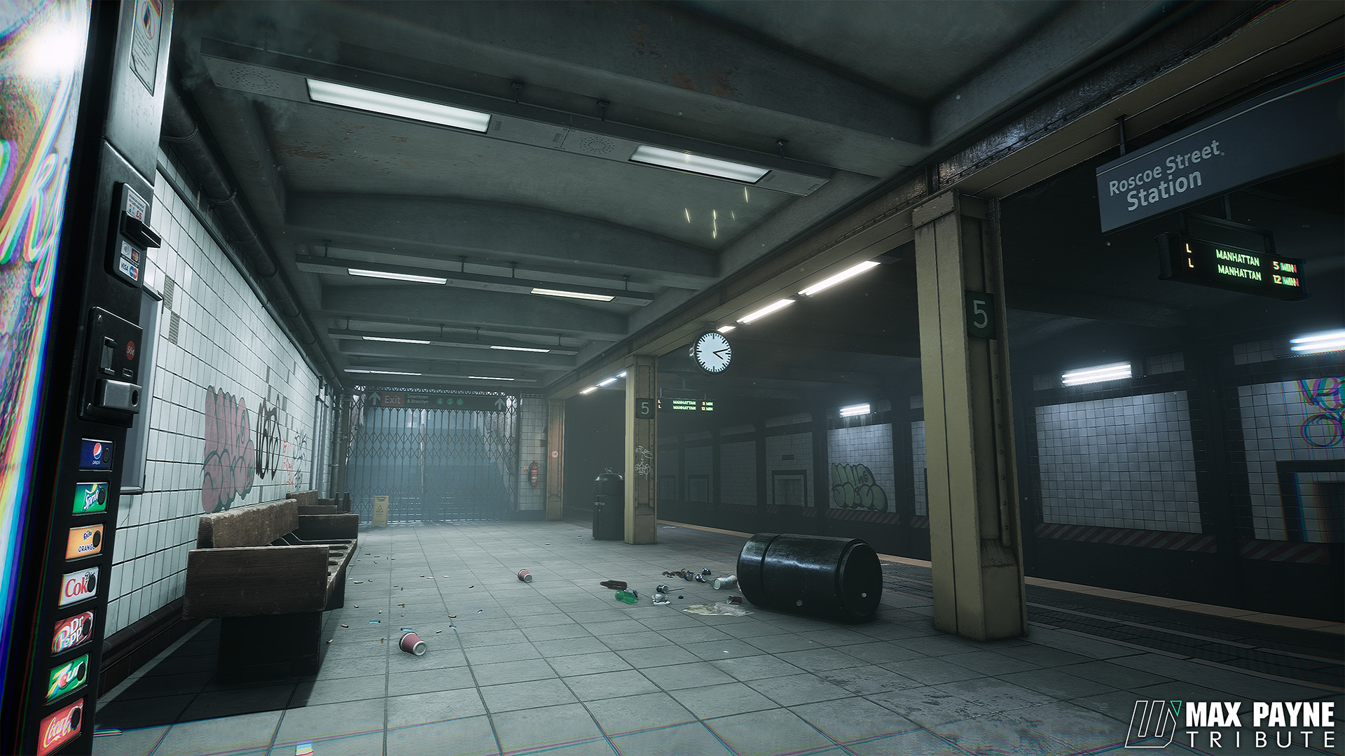 Remaking a Scene from Max Payne in UE4