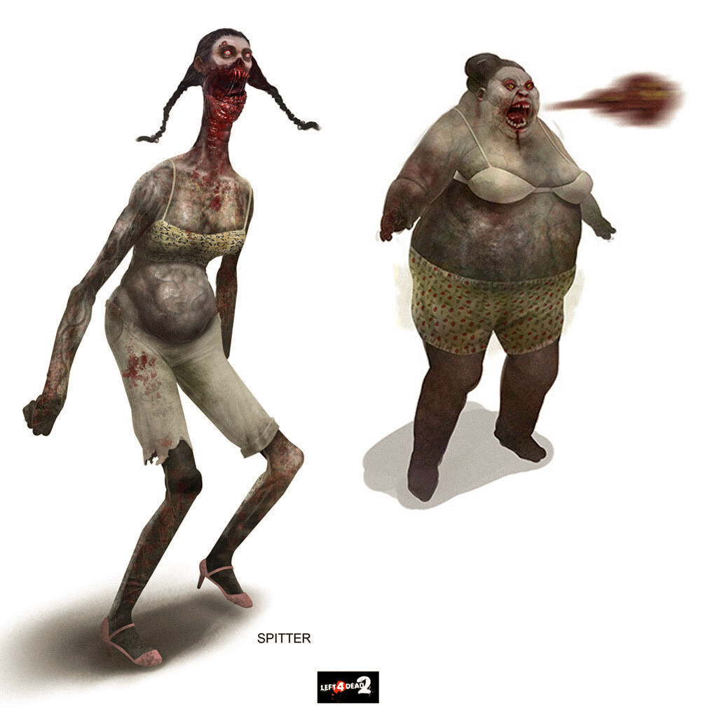 Early Left 4 Dead 2 Concepts Shared by Peter König