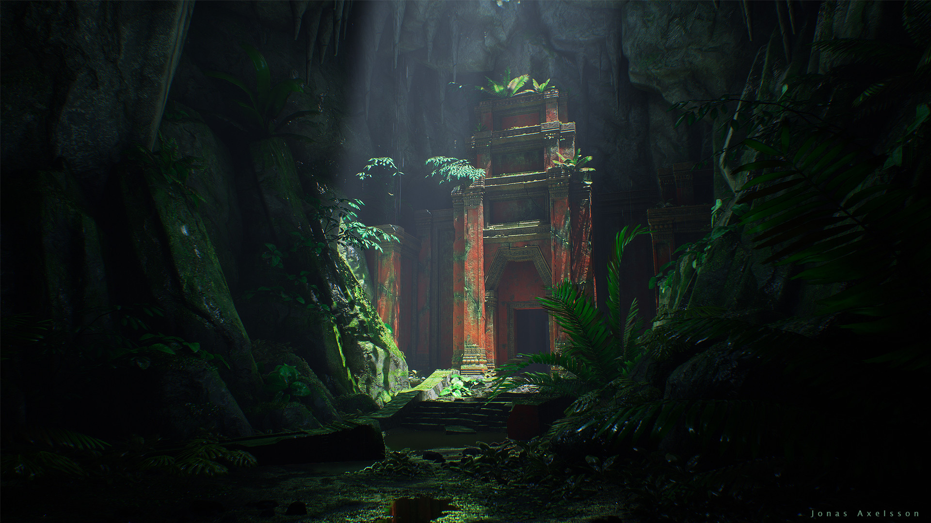 Creating a Lost Temple in UE4