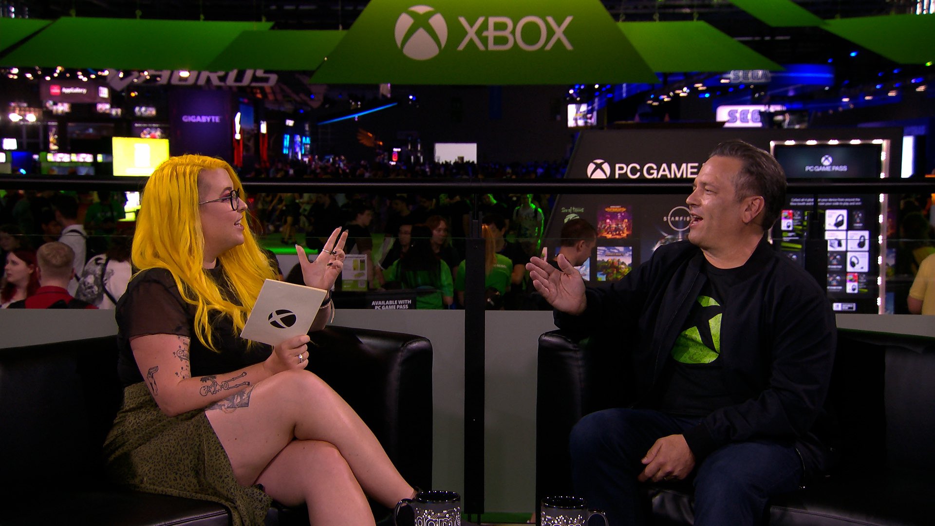 The Moment: Today, Microsoft Gaming CEO Phil Spencer Mentored Our  Writer/Interns