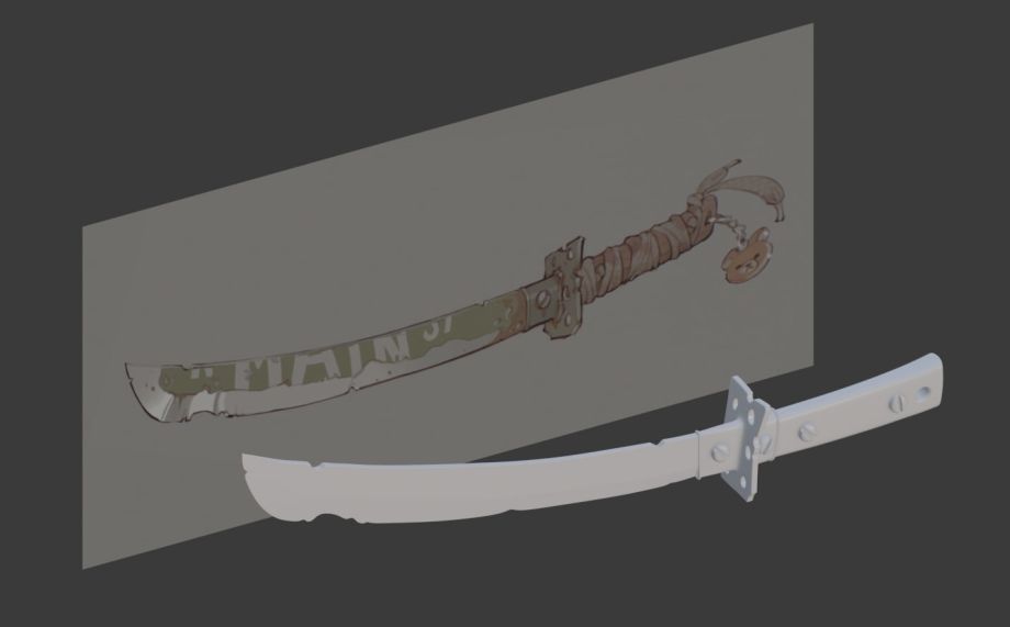 Blender刀剑模型制作教程