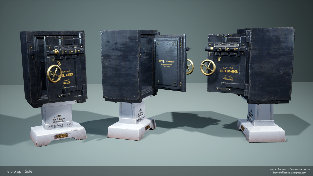 ArtStation - Dishonored 2 Gristol Safe