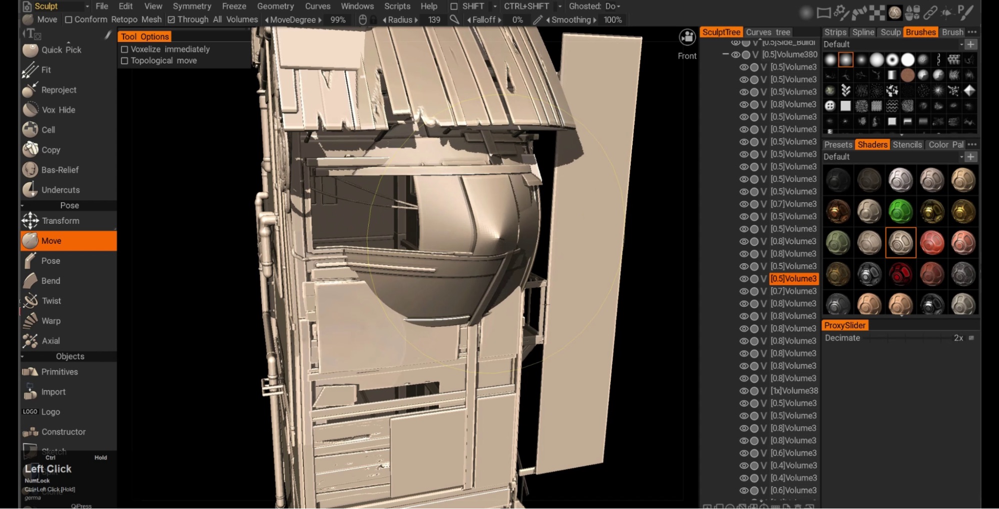 Anton Concepts - Modular Town Design in 3D Coat