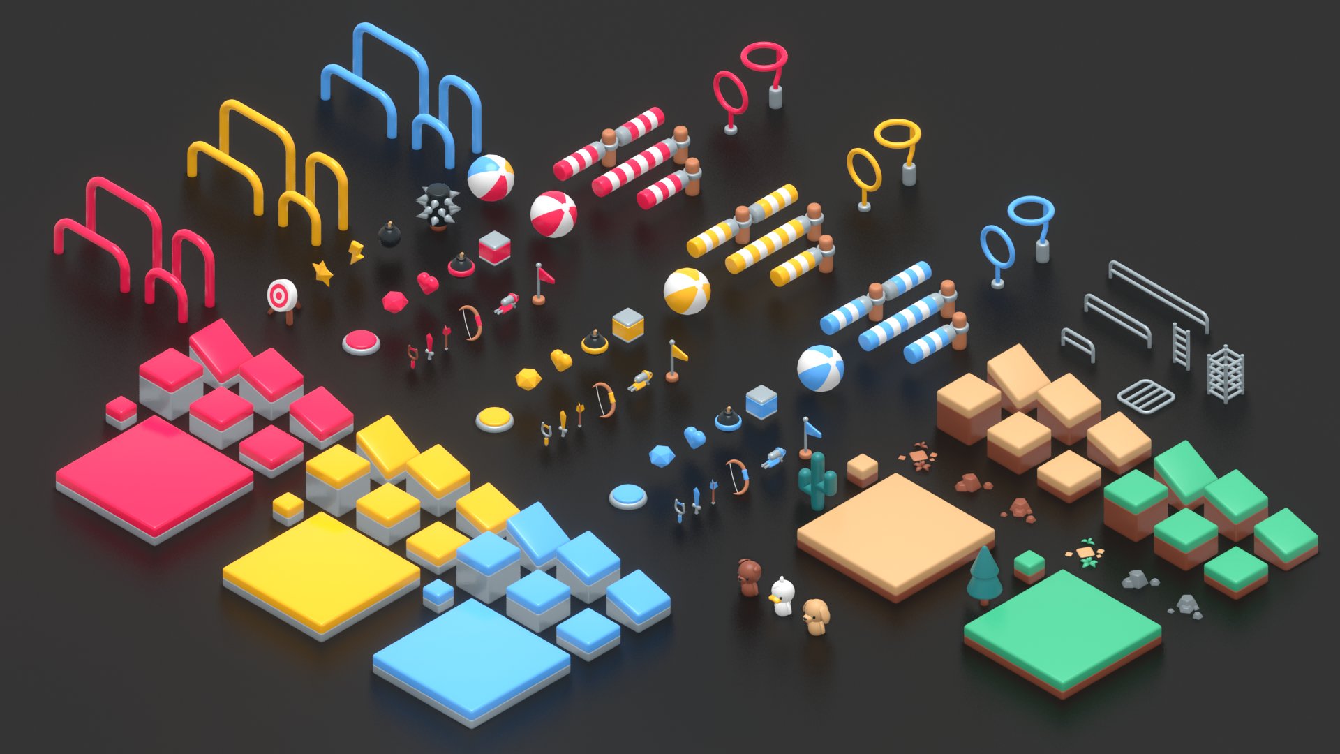 Adorable Stylized Assets Available for Free