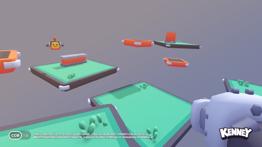 Kenney Free Game Assets in Environments - UE Marketplace