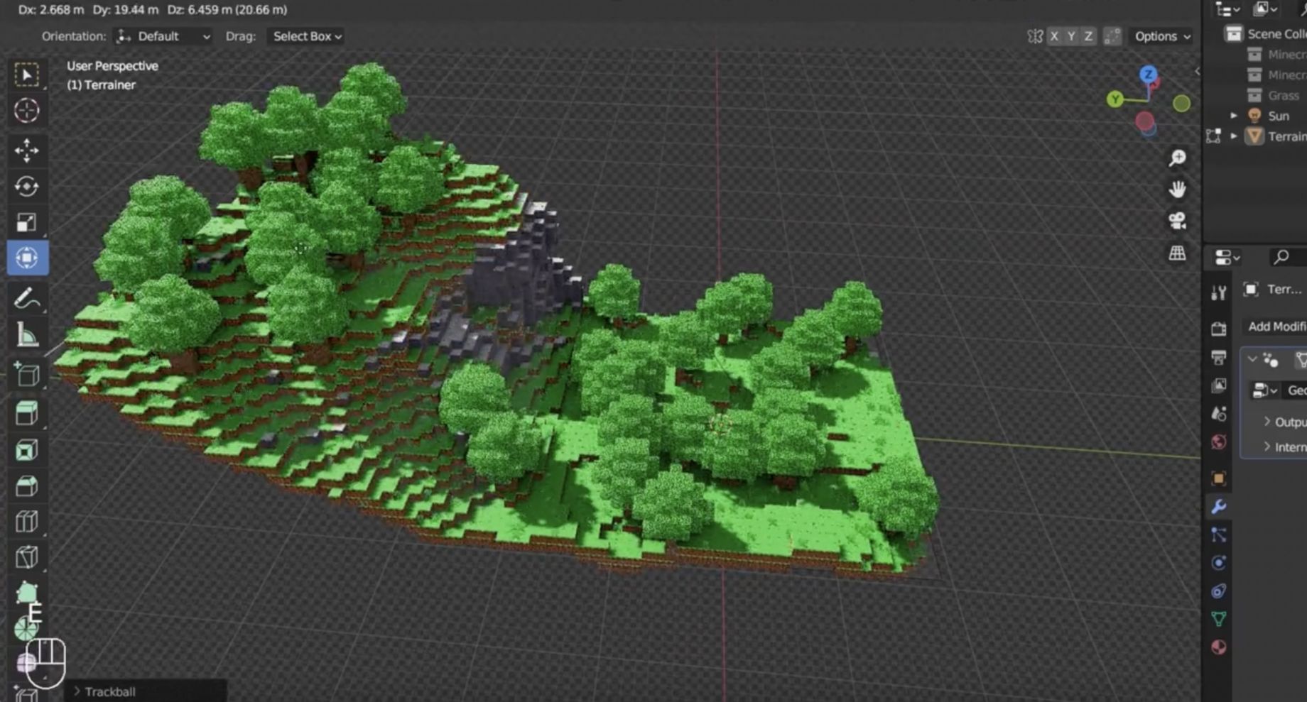 Gravitationally correct Minecraft earth render [Blender] : r/Minecraft