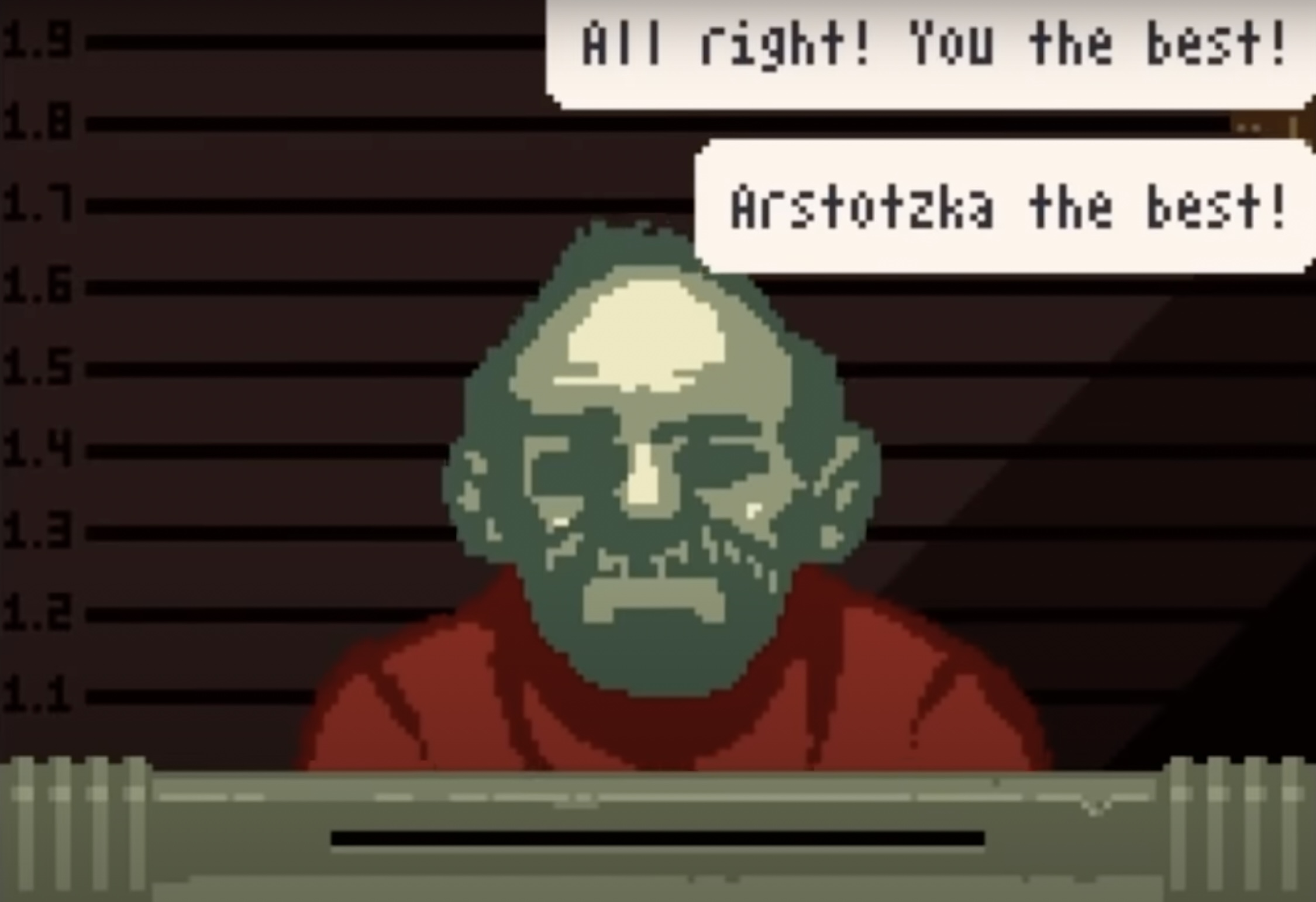 Papers, Please! Glory To Arstotzka! 