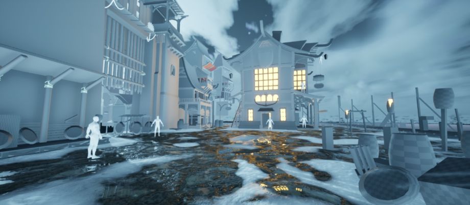 3D场景制作教程：Snowed Inn