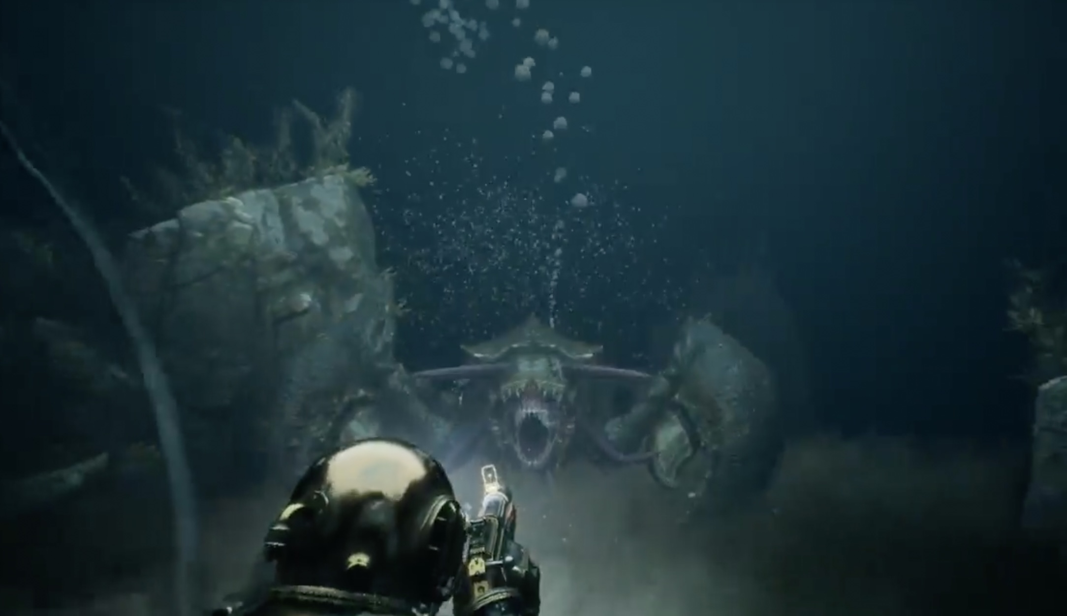 Underwater Horror Game Inspired by Dead Space & H.P. Lovecraft