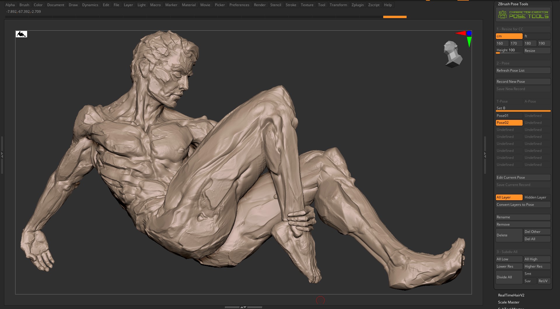 ZBrush Free Lecture on TPose for Posing Characters - Part of my ZBrush  Character Creation Course - mojomojo design