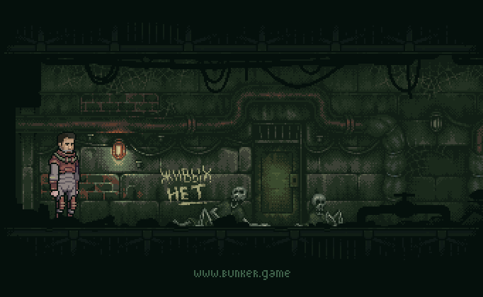 Pixel Art Online Game 'Bunker' From Eastern Europe