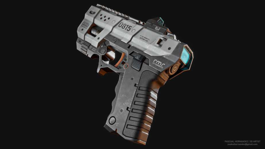 Nerf gun I've modeled on blender - Creations Feedback - Developer