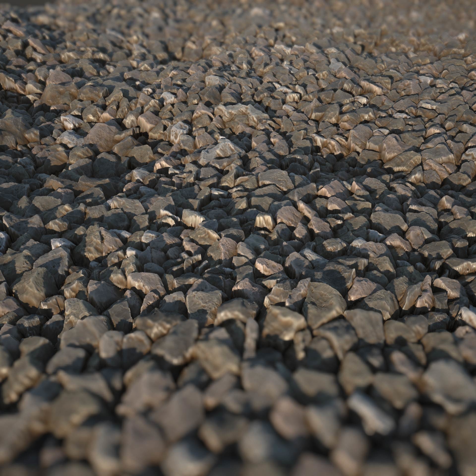 Graph: Sharp Rocks in Substance Designer