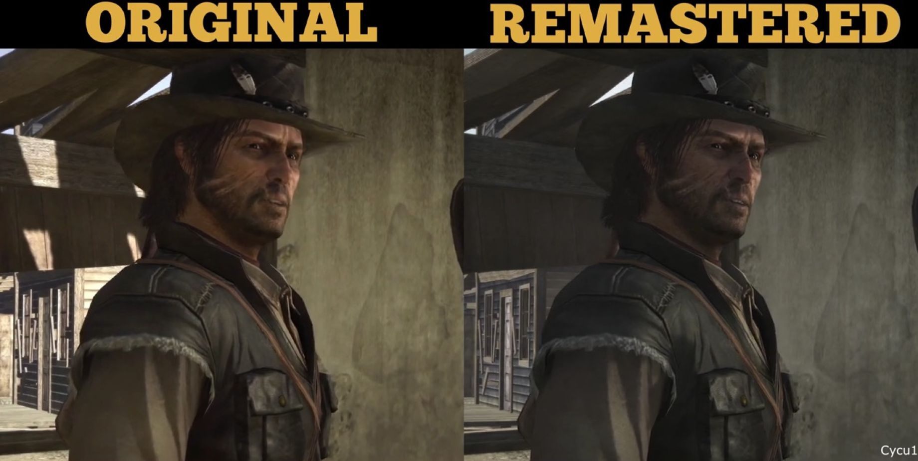 Red Dead Redemption Remastered vs Original Xbox One Enhanced Early  Graphics Comparison 