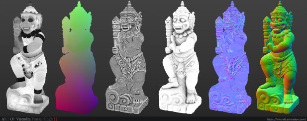 一些神庙雕像参考