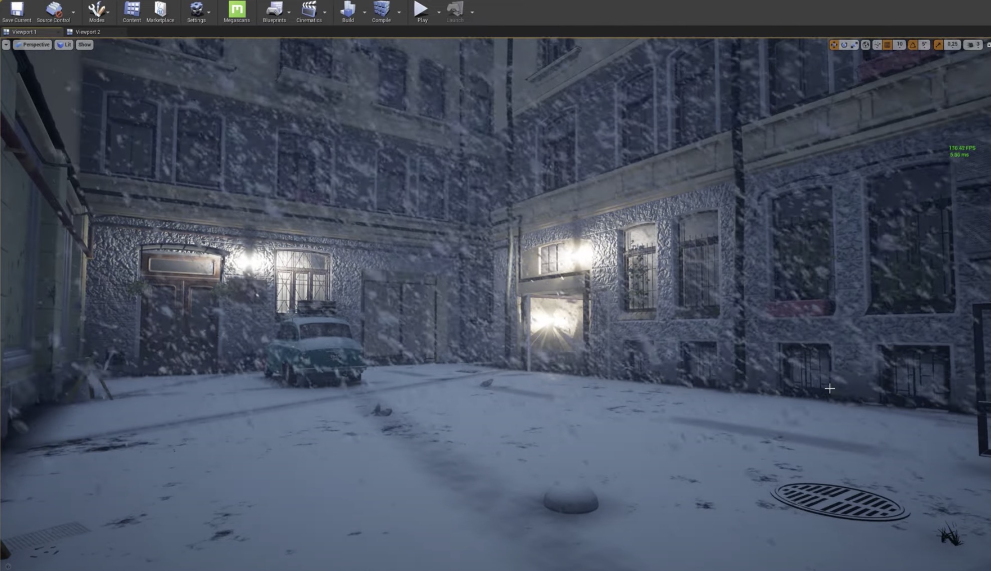 Highly Realistic Real-time Rainfall Showcased in Upcoming Unreal Engine 5  Game
